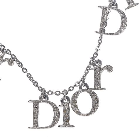 necklace dior logo|genuine christian Dior necklace.